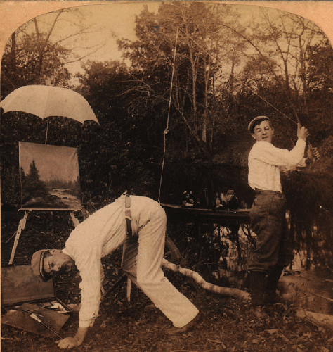 (“An Artist in his Line”,1898 Strohmeyer & Wyman)